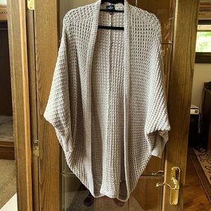 American Eagle light weight cardigan -taupe/gray color - size large